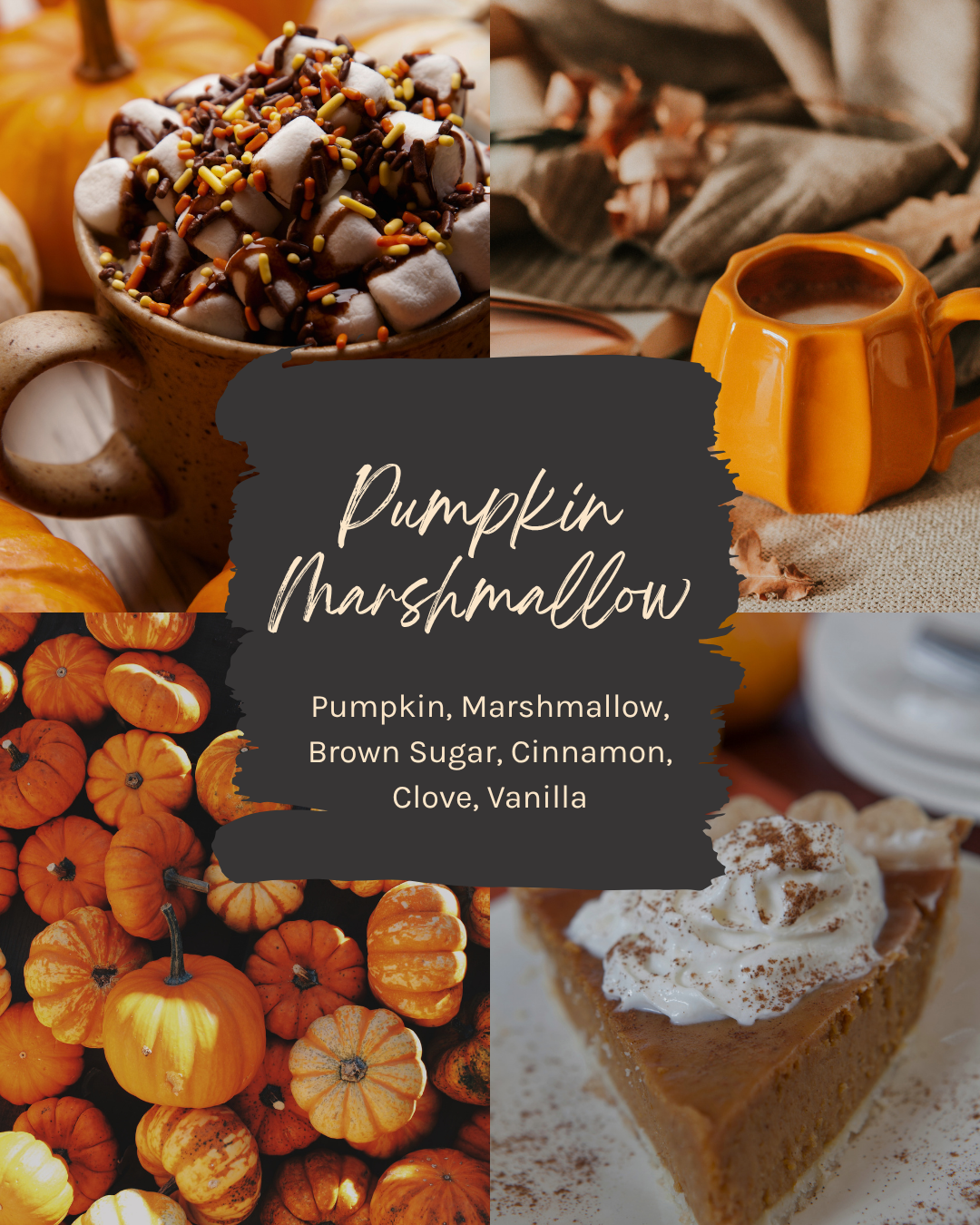 Pumpkin Marshmallow Candle
