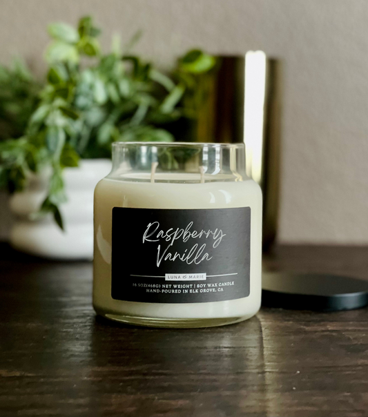 Raspberry Vanilla - 22oz Apothecary