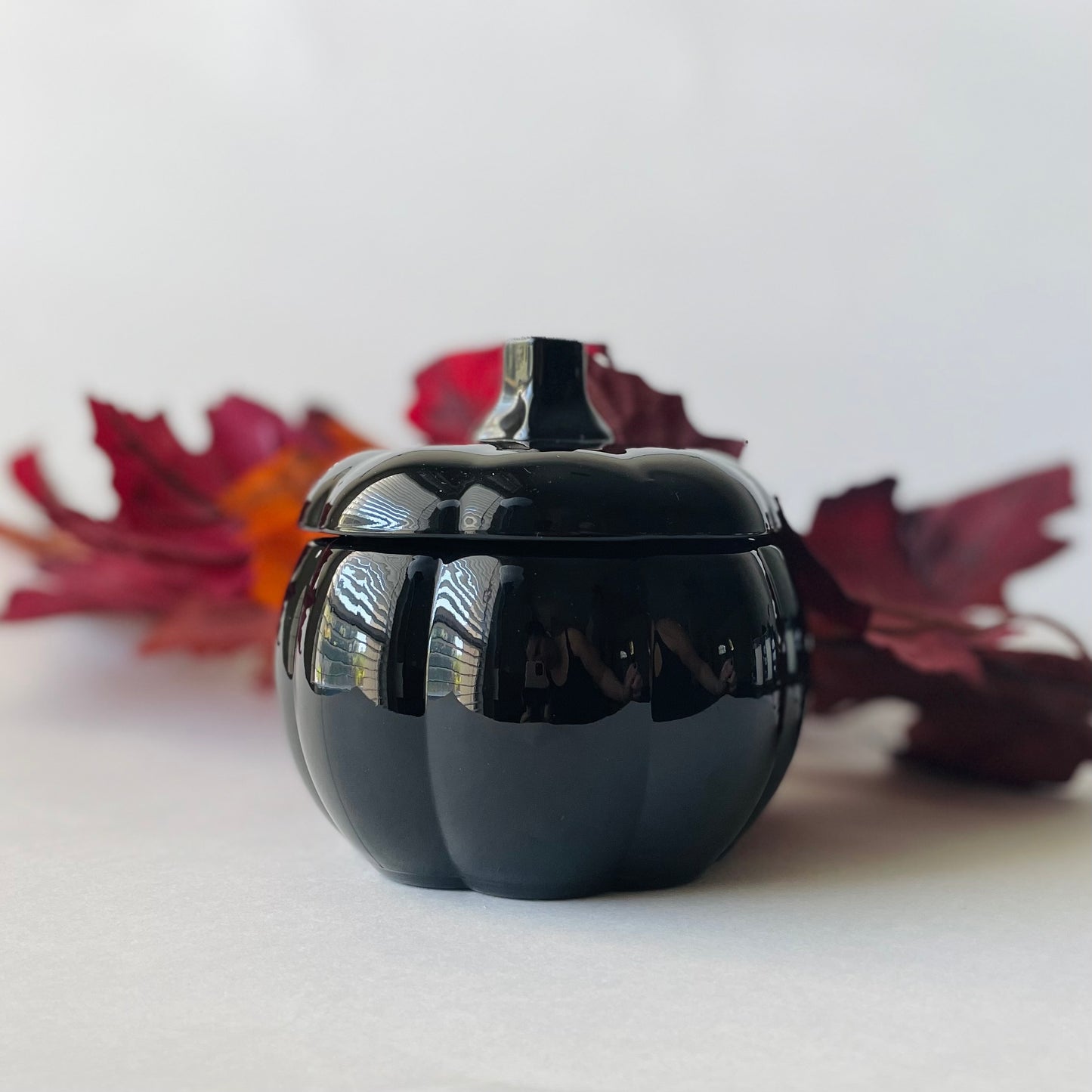 Glass Pumpkin - Black