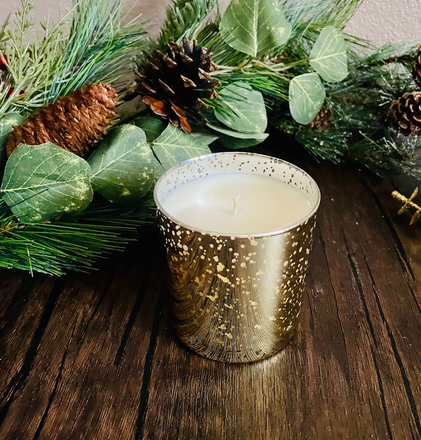 Holiday Gold Jar - Cranberry Prosecco