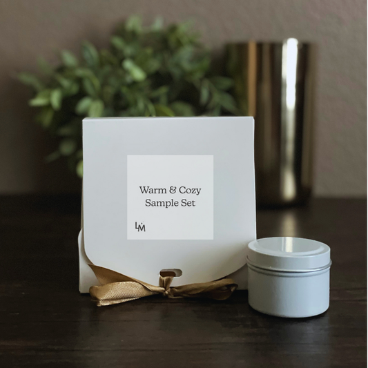 Warm and Cozy Sample Set (Mini Candles)